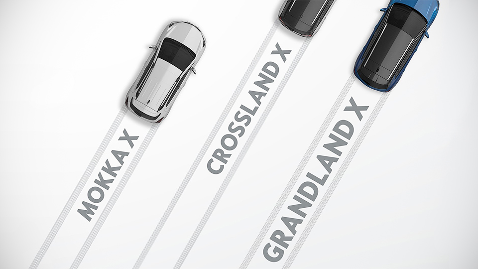 Крім флагманського Opel Grandland X також анонсований середньорозмірний кросовер Crossland X - він прийде на зміну мінівену Meriva і буде поєднувати практичність SUV і багатство трансформацій салону сімейного однооб'ємника