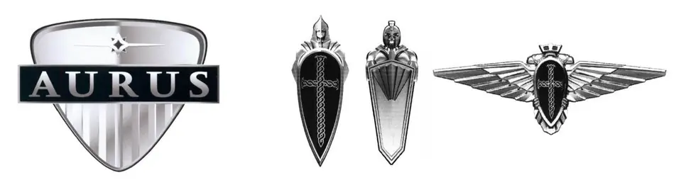 В кінці 2016 року НАМИ зареєстрував ще кілька варіантів емблем для «Кортеж» -   без будь-якого найменування, але з використанням символів щита і меча   (Відсилання до геральдиці КДБ і ФСБ)