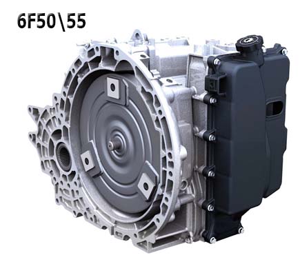 Сімейство сучасних 6-східчастих АКПП Форд 6F50 / 6F55 розроблено спільно з Дженерал Моторс для передньо-і повно-приводних автомобілів Форда з двигунами в 3
