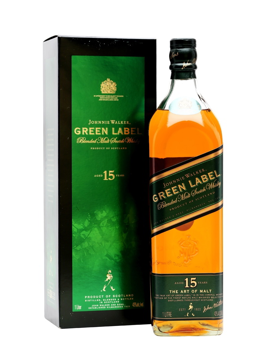 Johnnie Walker Green Label 15 років