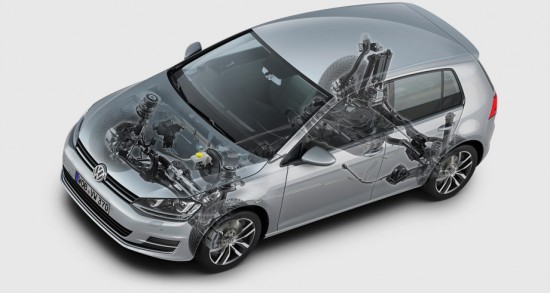 хетчбек Volkswagen   Golf сьомого покоління   отримає модифікацію з системою повного приводу і три нових двигуна